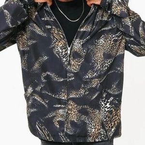 Topman Leopard Print Jacket